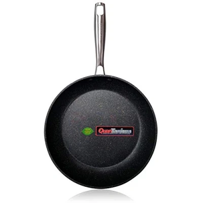Immagine di WECOOK! Ecochef Titanio Padella Induzione 24cm, Antiaderente QUANTANIUM Ecologico 5 Strati, senza PFOA, Alluminio Forgiato, 4mm di Spessore, Vitroceramica, Gas, Lavastoviglie
