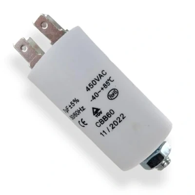 Immagine di DL pro Condensatore 7,00µF 450 V universale con bandiere e vite di fissaggio CBB60