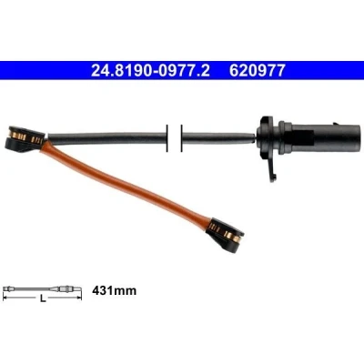 Immagine di ATE 24.8190 0977.2 Sensore Freni AUDI: Q7, A6 C8 Avant, Q8