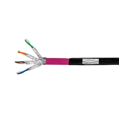 Immagine di LogiLink CPV0081 Cavo di rete CAT 7 S/FTP Nero 50 m