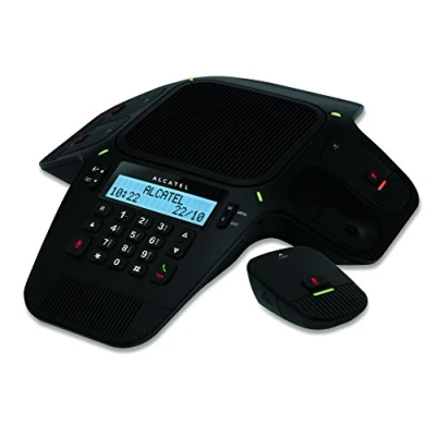 Immagine di Alcatel Conference 1800 ATL1410037 Sistema di Conferencing con 4 Microfoni DECT Integrati, Nero