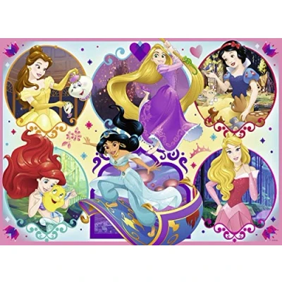Immagine di Ravensburger Disney Princess 100 Piece Jigsaw Puzzle with Extra Large Pieces for Kids Age 6 Years and Up