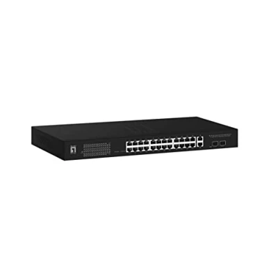 Immagine di LEVEL ONE 28 PORT WEB SMART GIGABIT POE