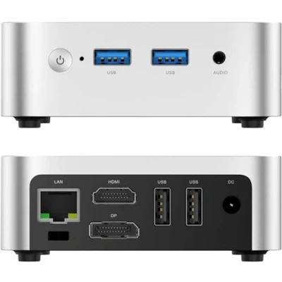 Immagine di Mini PC W11 Pro Twin Lake N N150, 16GB DDR4 256GB SSD Desktop Computer, Doppio Display 4K UHD, WiFi 5, BT4.2 per Ufficio/Lavoro