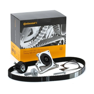 Immagine di CONTITECH CT1035WP4 Pompa Acqua + Kit Cinghia Distribuzione 123 RENAULT: SCENIC 3, MEGANE TWINGO 2, DACIA: Duster SUV, Sandero I, Lodgy