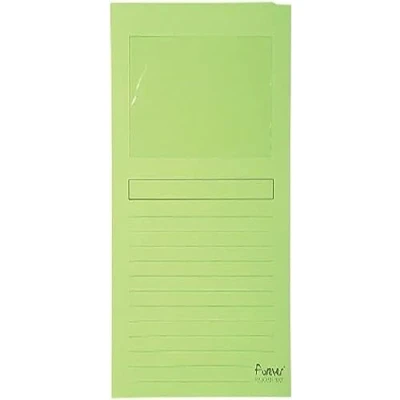 Immagine di Exacompta 50107E Cartelle a L, 22x31 cm, Verde Chiaro, 100 Pezzi