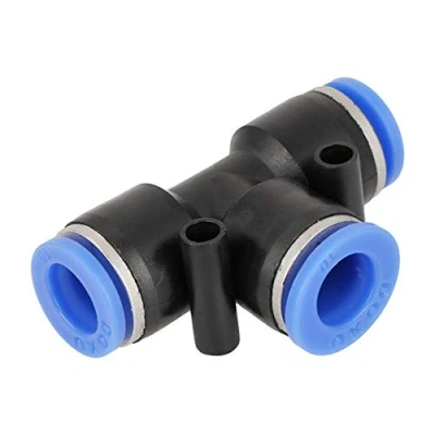 Immagine di 10 pz Connettore Raccordi Rapidi da Pneumatico, 3/8 T Stile One Touch Spingere In Pneumatica 10mm