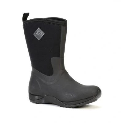 Immagine di Muckboots Arctic Weekend PULL ON Wellington Boots Stivali di gomma, Donna, Taglia: 42, Black Gomma naturale