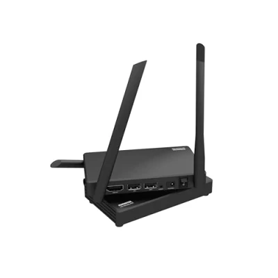 Immagine di Trasmettitore HDMI Wireless Marmitek WHE 1 1080p Full HD Guarda la TV in un Altro Posto Senza Cavi Portata di 50 m Loopthrough Supporto per tastiera e mouse USB