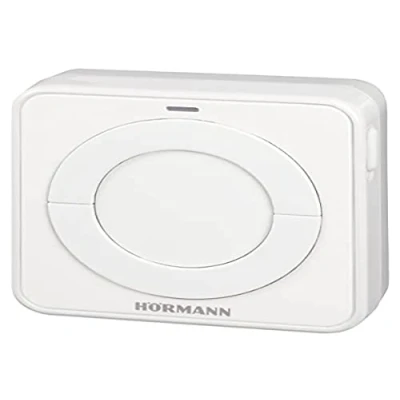 Immagine di Hörmann 4511652 Interruttore A Parete Interno Fit 2 1 Bs Per Funzioni, Possibilità Di Collegamento Due Tasti Controllo Tramite Cavo, Ad Es. Chiave, Dimensioni: 8 X 4.5 Cm