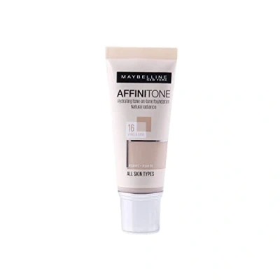 Immagine di Maybelline Affinitone Unifying Foundation Cream Fondotinta in crema uniformante (16 Vanilla Rose), da 30 ml