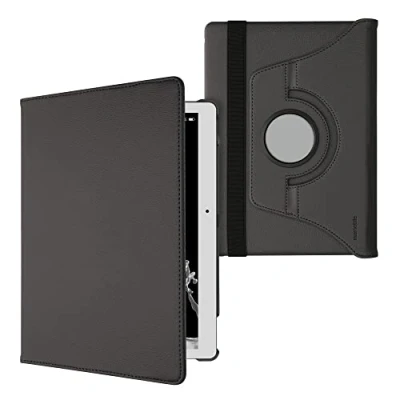 Immagine di kwmobile Cover compatibile con Huawei MediaPad M2 10.0 Custodia per tablet rotazione 360 stand similpelle Protezione Tab Pad