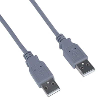Immagine di PremiumCord Cavo USB 2.0 Ad Alta velocità M/M 3m, A Maschio su Maschio, di Collegamento per HDD ECC., Doppia Schermatura, AWG28, Colore Grigio, Lunghezza 3m