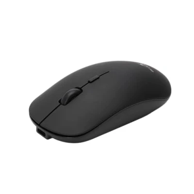 Immagine di Bluestork Mouse senza fili ricaricabile Bluetooth ultra sottile Clic Silenzioso e Ambidestro, Connessione Nano Ricevitore USB 3200 Dpi