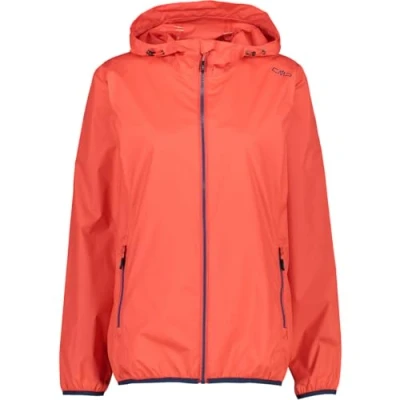 Immagine di CMP, Giacca Donna Con Cappuccio Antipioggia, Red Kiss, XS