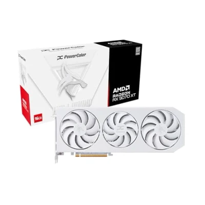 Immagine di Powercolor Scheda grafica AMD Radeon RX 9070XT 16 GB GDDR6 VRAM PCIe x16 HDMI ™, DisplayPort FreeSync , Con overclocking