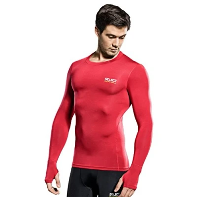 Immagine di Select Maglietta a Compressione, Unisex Adulto, Colore: Rosso, XL