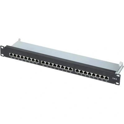 Immagine di Patchpanel di rete Renkforce 24 Porte CAT 6 1 U
