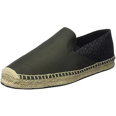 Immagine di HUGO Sannes_slon_nyalh, Sandalo Espadrillas con Zeppa Uomo, Verde scuro303, 39 EU