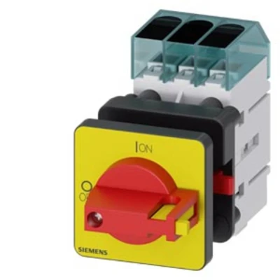 Immagine di Interruttore sezionatore Rosso, Giallo 3 poli 16 mm² A 690 V/AC Siemens 3LD30500TK13