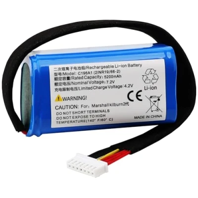 Immagine di CHUNCAIL Compatibile con batteria audio Bluetooth Marshall Kilburn II, 5200 mAh, 7,2 V, C196A1, piena capacità, alta capacità