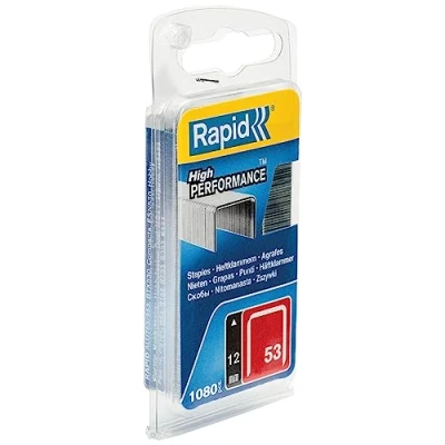 Immagine di Rapid 40109505 No. 53 Graffe a Filo fine 12 mm, Acciaio