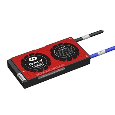Immagine di DALY Smart BMS 8S 24V 40A LiFePO4 Scheda di protezione della batteria con Cavi bilanciamento UART RS485 Modulo comunicazione CAN per pacco
