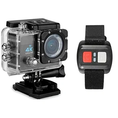 Immagine di PRO CAM 4K SPORT ACTION WIFI DV CAMERA ULTRA HD 16MP VIDEOCAMERA SUBACQUEA 30 MT MINI (MICRO SD NON INCLUSA)