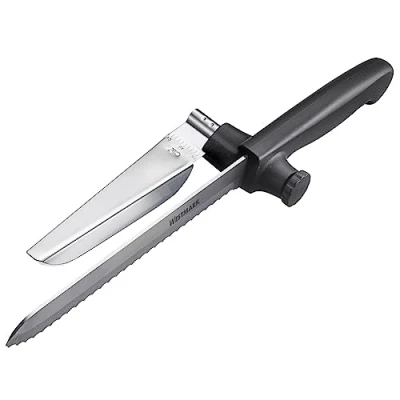 Immagine di Westmark Multi coltello So Clever da cucina con separatore, pane affilato, multiuso per pane, verdure e altri alimenti lama in acciaio inox, senza BPA
