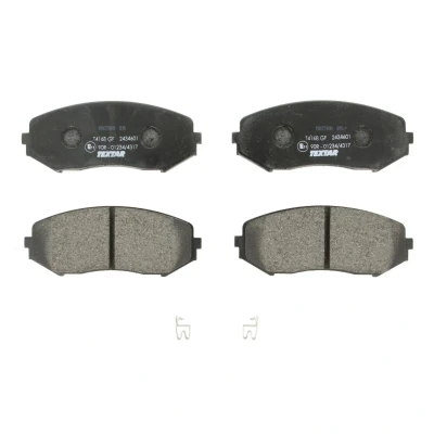 Immagine di TEXTAR 2434601 Kit pastiglie freno con segnalatore acustico usura SUZUKI: GRAND VITARA 2 SUV, 1 Cabriolet