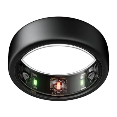 Immagine di Oura Ring Gen3 Horizon Misura 12, Stealth Monitora sonno, frequenza cardiaca e fitness Batteria fino a 7 giorni Compatibile con iOS/Android Provalo il kit di misurazione