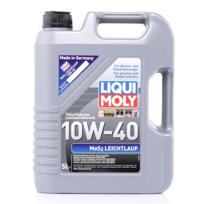 Immagine di Liqui Moly МoS2 Leichtlauf 10W 40 5l Olio motore 2184 BMW: 3 Sedan, Touring, 5 FIAT: Ducato II Van, Strada Pick up, Panda Hatchback