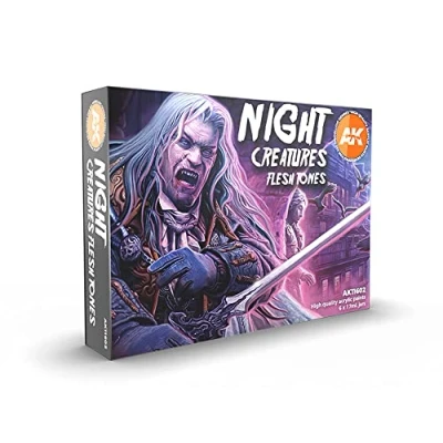 Immagine di AK11602 AK Interactive 3rd Gen Set: Night Creatures Flesh Tones 8x17ml