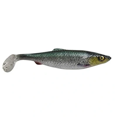 Immagine di Savage Gear 4D Herring Shad Pesce in gomma, colore: verde argento, lunghezza: 9 cm/5 g