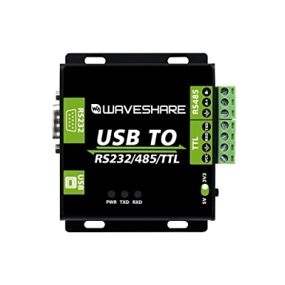 Immagine di Waveshare USB to RS232/485/TTL Interface Converter Power and ADI magnetical Industrial Isolation