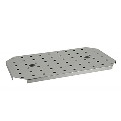 Immagine di APS GN scolapasta acciaio inossidabile per contenitori Gastronorm, adatto 1/1 dimensioni: 25 x 45 cm, altezza: 1,5 cm