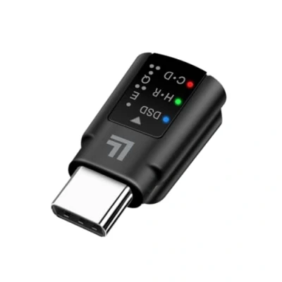 Immagine di Logilink UA0424 Adattatore audio DAC per smartphone/tablet/notebook, USB C (spina) da 3,5 mm (femmina), ad esempio collegare cuffie con spina ai telefoni cellulari