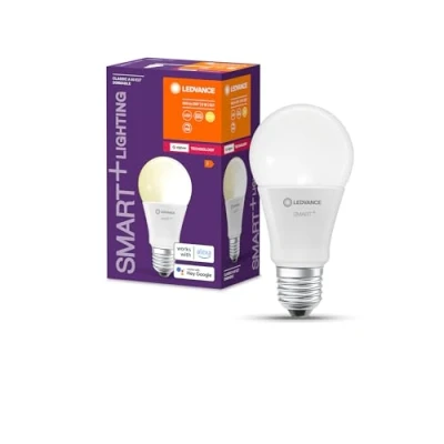 Immagine di LEDVANCE 4058075728981 LED (monocolore) ERP F (A G) E27 Forma di bulbo 9 W = 60 Bianco caldo (Ø x A) mm 1 pz.