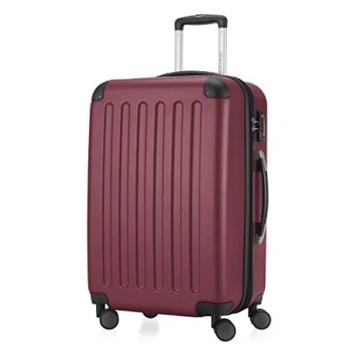 Immagine di HAUPTSTADTKOFFER SPREE Valigia rigida, Trolley espandibile, Bagaglio con 4 ruote doppie, TSA, 65 cm, 74 litri, Borgogna