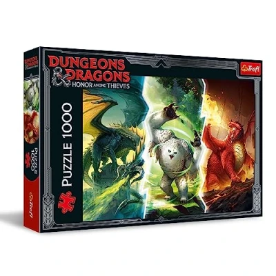 Immagine di Trefl Dungeons &amp; Dragons Puzzle, Colore Bianco, Large, 10763