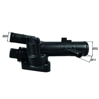 Immagine di MAHLE ORIGINAL TI 215 83 Termostato motore con guarnizione RENAULT: CLIO 3, 2, Kangoo I Express, DACIA: Duster SUV, Sandero I, Logan MCV