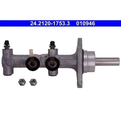 Immagine di ATE 24.2120 1753.3 Pompa Freno 4 20,6 2x M10x1 OPEL: Vivaro A Combi, Van, RENAULT: TRAFIC 2 Kasten, Bus
