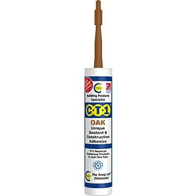 Immagine di CT1 sigillante e adesivo da costruzione unico, 290 ml, tutti i colori, CT1OAK 0 wattsW