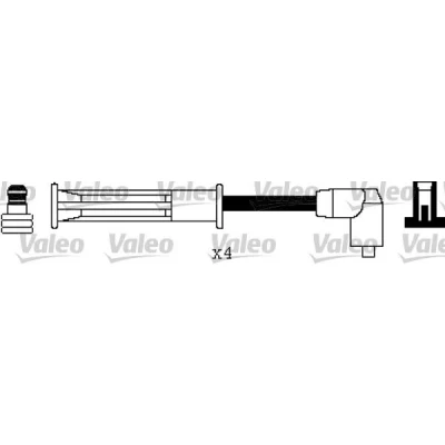 Immagine di VALEO REACTIVE 346313 Kit Cavi Accensione RENAULT: CLIO 2, 1, Kangoo I