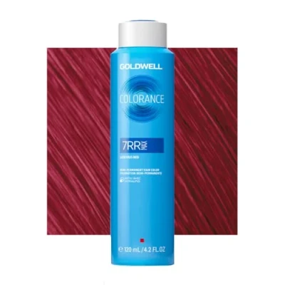 Immagine di 7RR Max Goldwell Colorance Can Luscious Red 120ml colorazione demi permanente