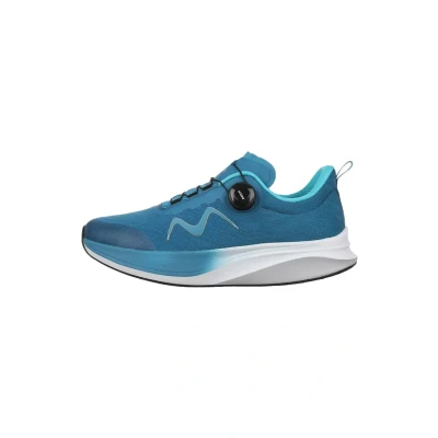 Immagine di MBT GALADO Scarpe Sportive per Uomo da Corsa Anatomiche e Comode Calzature Fisiologiche Confort Stabilità con Suola Curva. Sneakers Running. Colore Blu