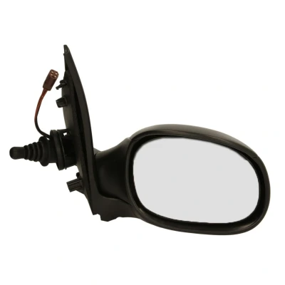 Immagine di Specchio retrovisore esterno Tyc 326 0015 Dx nero Regolazione:comando cavo flessibile, convesso, termico, con sensore temperatura