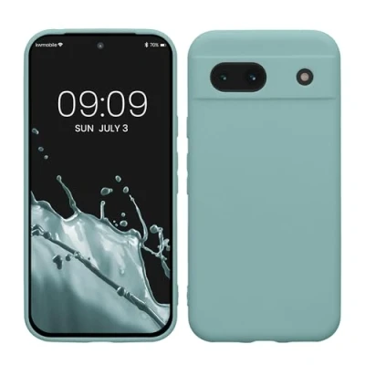 Immagine di kwmobile Custodia Compatibile con Google Pixel 8a Cover Back Case per Smartphone in Silicone TPU Protezione Gommata antique stone