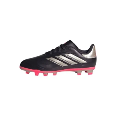 Immagine di adidas Performance COPA PURE 2.0 CLUB FXG Unisex Scarpe da calcetto con tacchetti per bambini, Taglia: 33, Aurora black/platin metallic/turbo