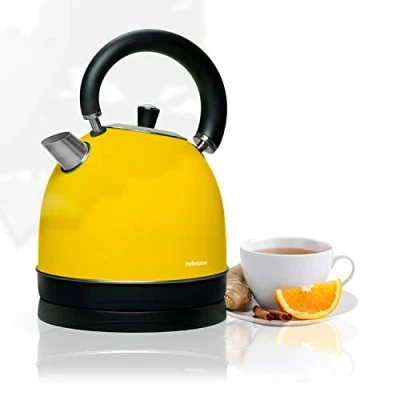 Immagine di Mellerware Bollitore elettrico in acciaio inox Spring! 2200W 1,8L 0 100ºC Riscaldamento rapido